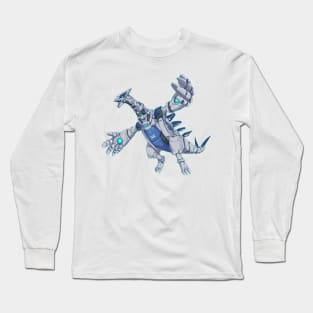 mecha monster lagoon Long Sleeve T-Shirt